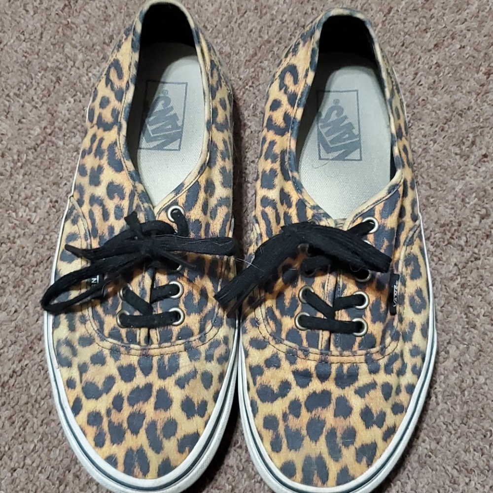 Cheetah Print Vans